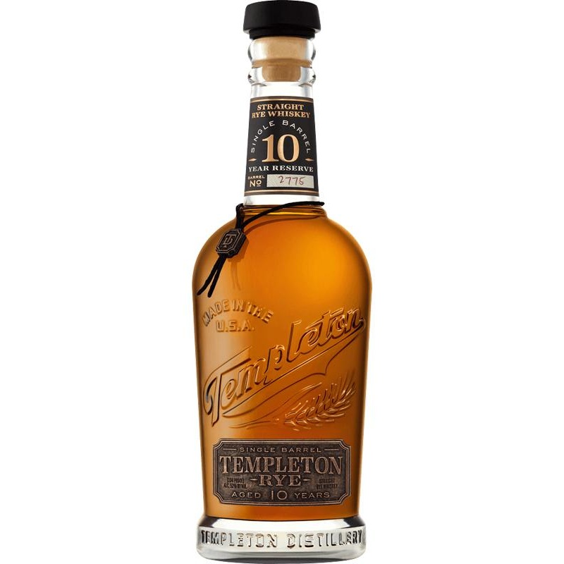 Templeton Rye 10 Year Old 750ml