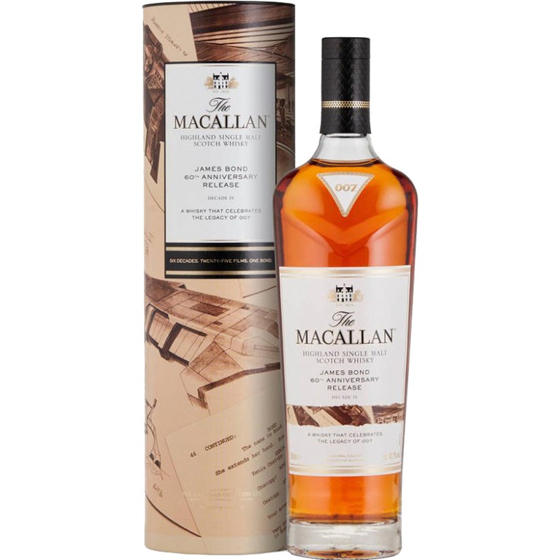 The Macallan James Bond 60th Anniversary Decade IV 700ml