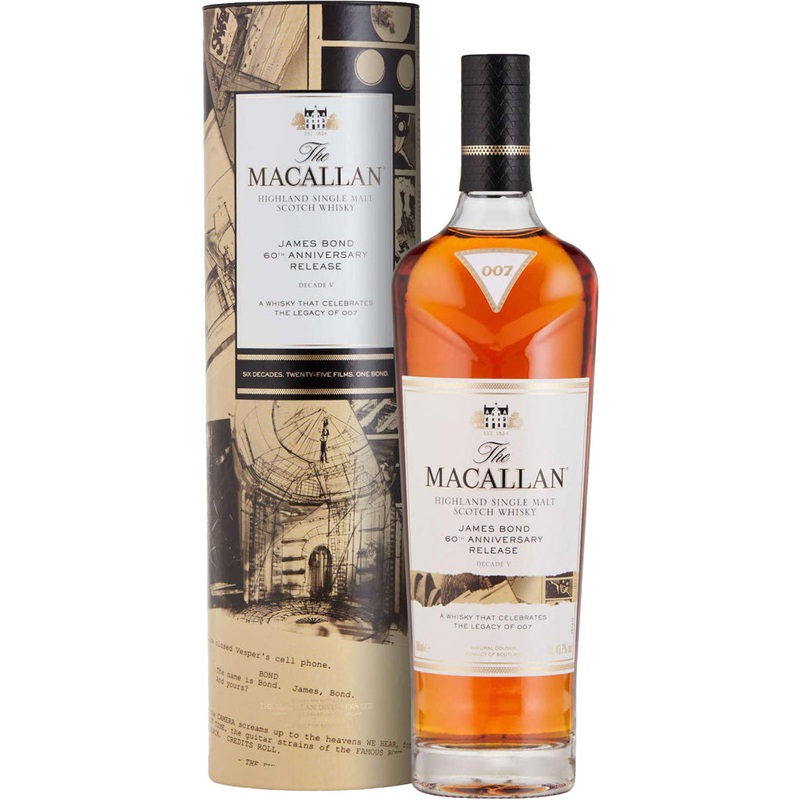 The Macallan James Bond 60th Anniversary Decade V 700ml