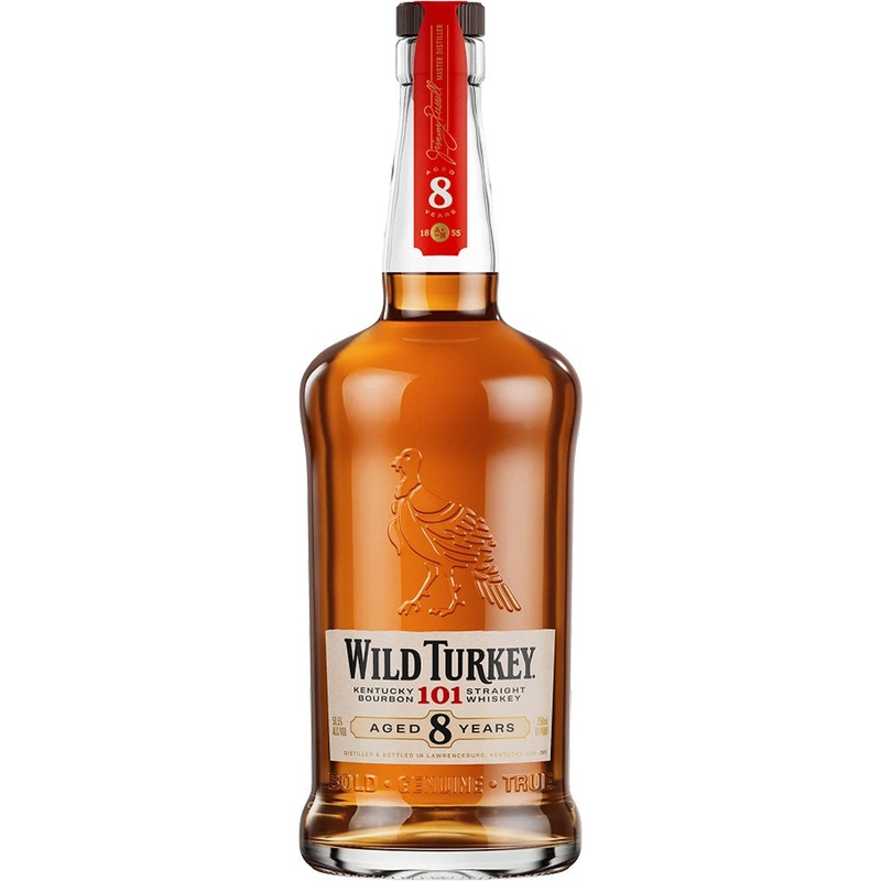 Wild Turkey 101 Proof Kentucky Straight Bourbon 8 Year Old 750ml