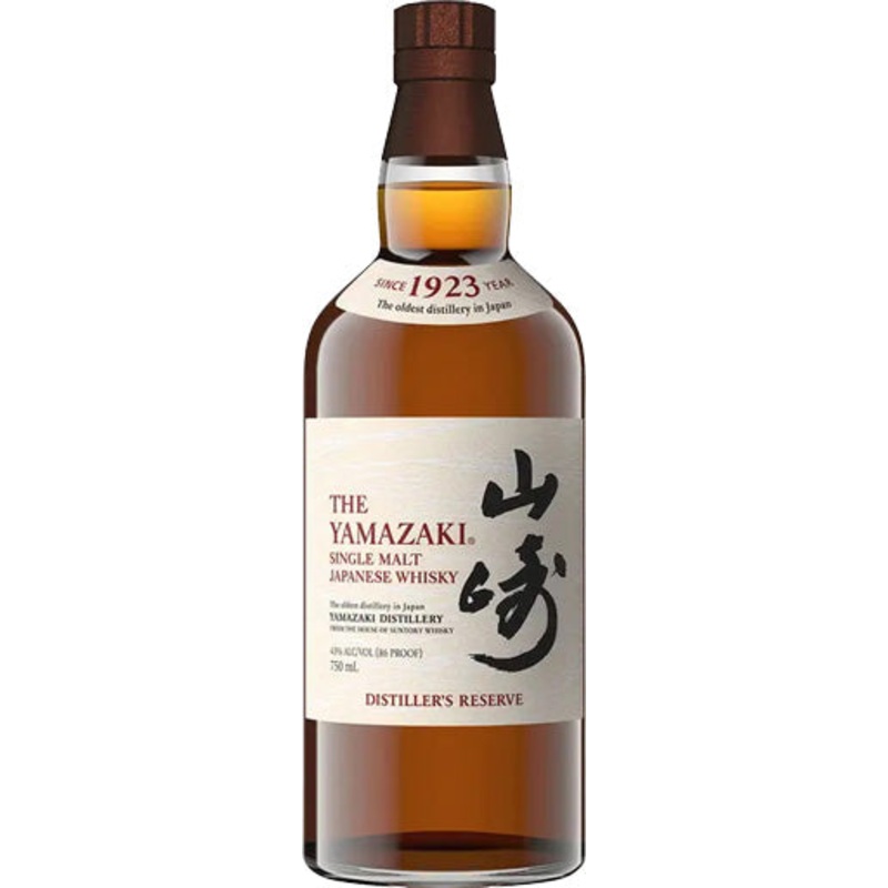 Suntory Yamazaki Distiller's Reserve Single Malt Japanese Whisky 750ml