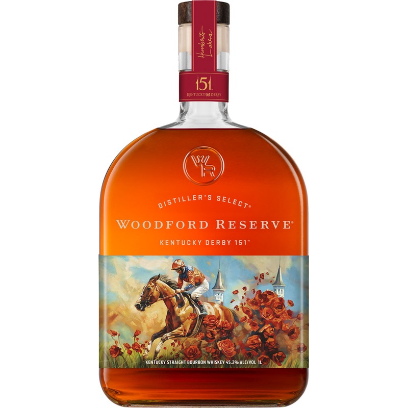 Woodford Reserve Kentucky Derby 151 Kentucky Bourbon Whiskey 1L