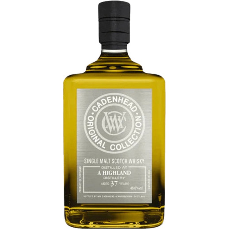Cadenhead Highland Single Malt Whiskey 37 Year Old 750ml