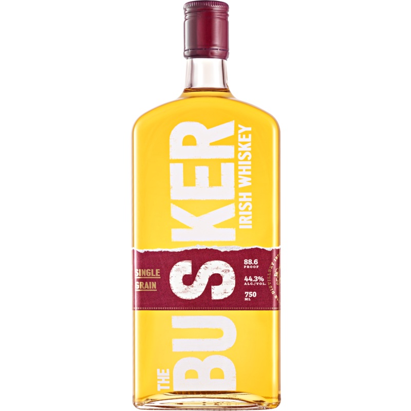 The Busker Single Grain Irish Whiskey 750ml