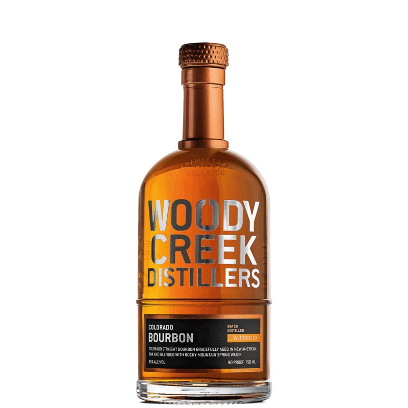Woody Creek Single Barrel Cask Strength Bourbon Whiskey 750ml