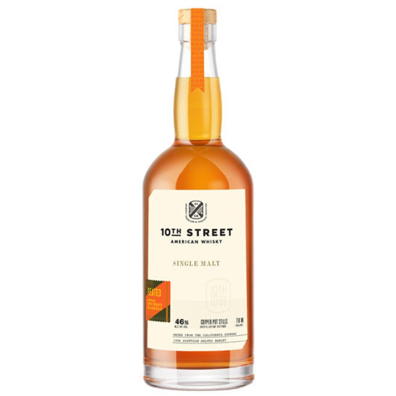 10th Street Peated American Single Malt Whisky 750ml