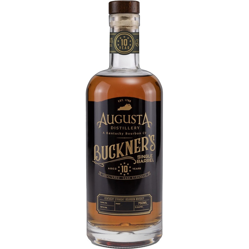 Augusta Buckner's Single Barrel 10 Year Old Straight Bourbon Whiskey 750ml