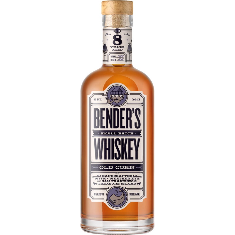 Bender's Small Batch Old Corn Whiskey 8 Year Old 750ml