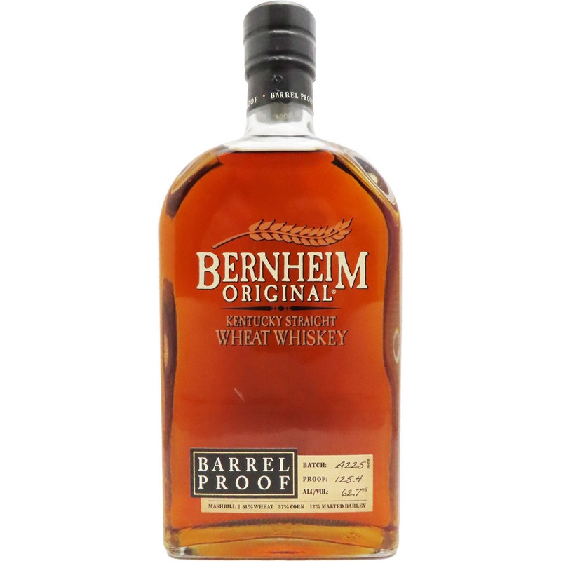 Bernheim Kentucky Straight Wheat Whiskey Batch A225 Barrel Proof 750ml