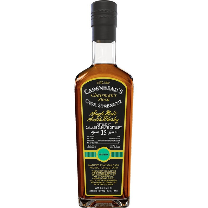 Cadenhead Dailuaine-Glenlivet Cask Strength Single Malt 15 Year Old 700ml