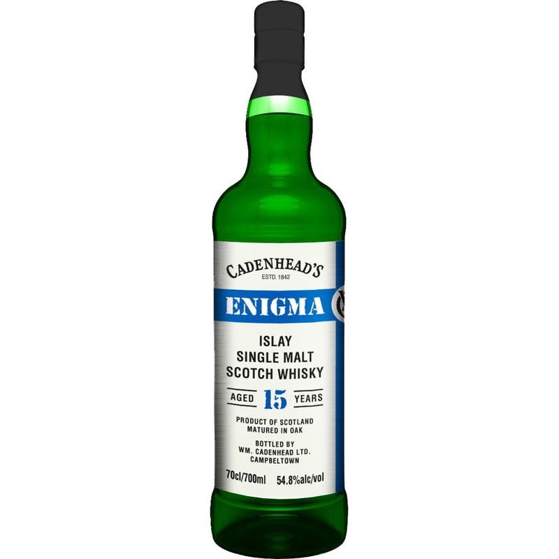 Cadenhead Enigma Campbeltown Islay Single Malt Whisky 15 Year Old 2008 700ml