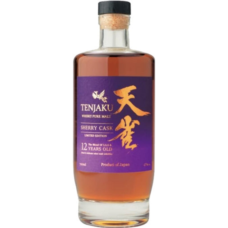 Tenjaku Japanese Pure Malt Sherry Cask Whisky 700ml