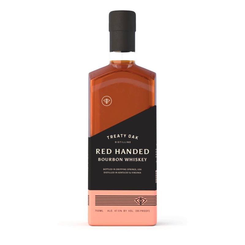 Treaty Oak Red Handed Bourbon Whiskey 750ml