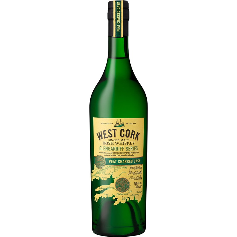 West Cork Glengarriff Series Peat Charred Cask 750ml