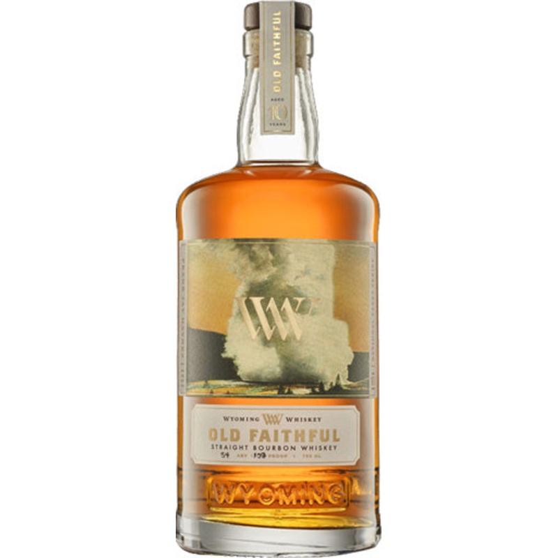 Wyoming Old Faithful Straight Bourbon Whiskey 750ml