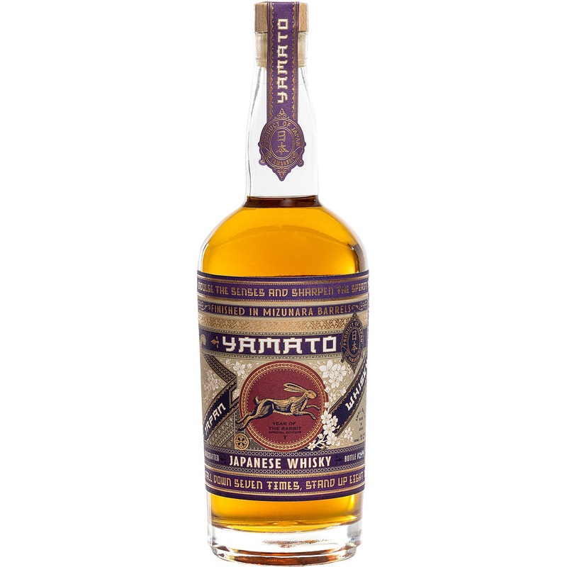 Yamato Year Of The Rabbit Mizunara Cask Japanese Whisky 750ml
