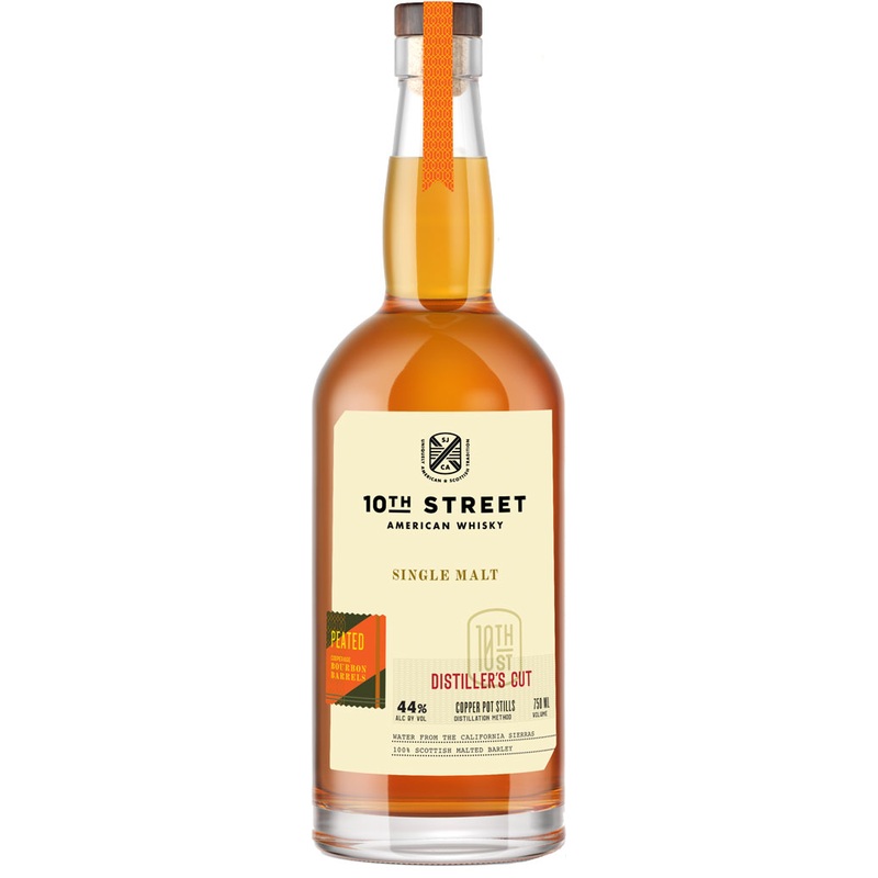 10th Street Distiller's Cut Peated American Single Malt Whisky 750ml