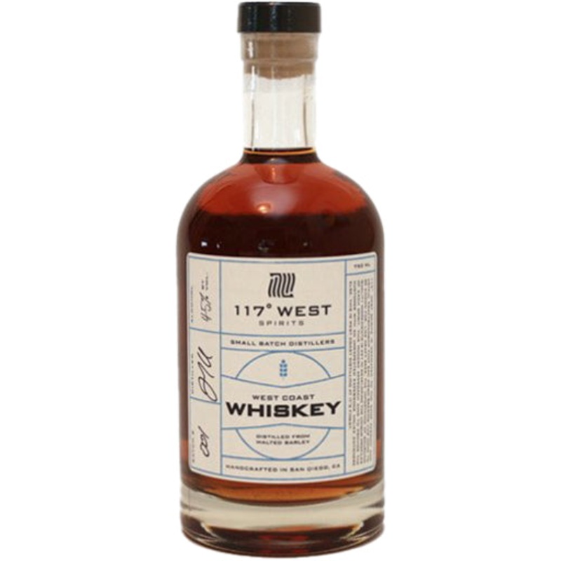 117 West Spirits West Coast Whiskey 750ml