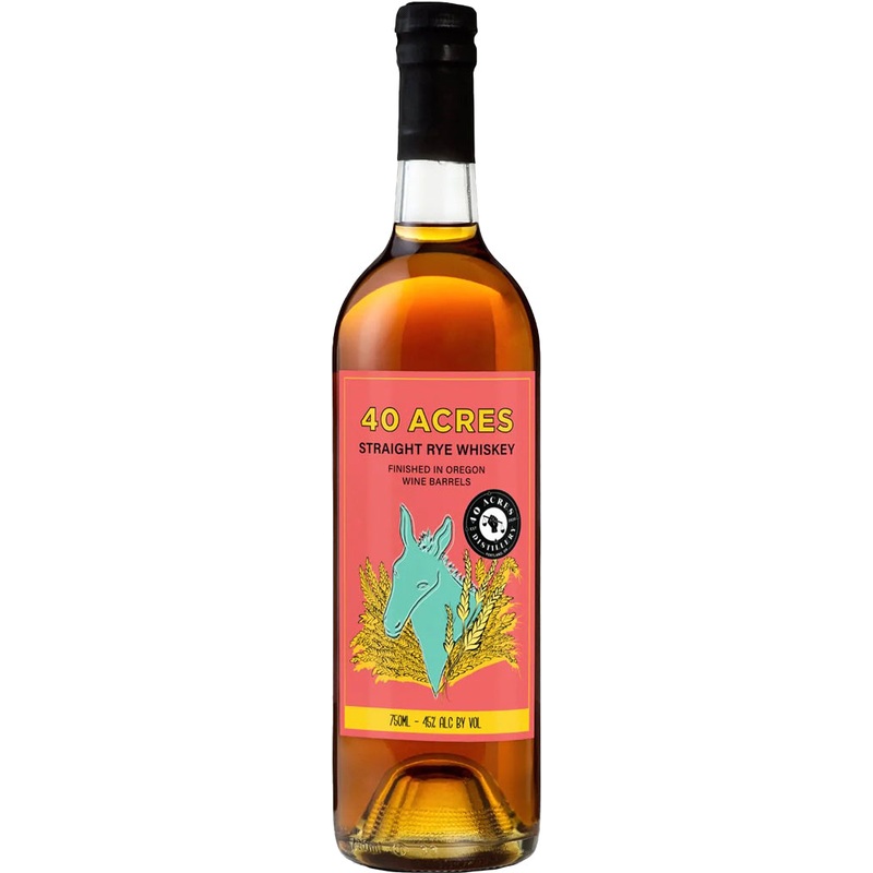 40 Acres Straight Rye Whiskey 750ml