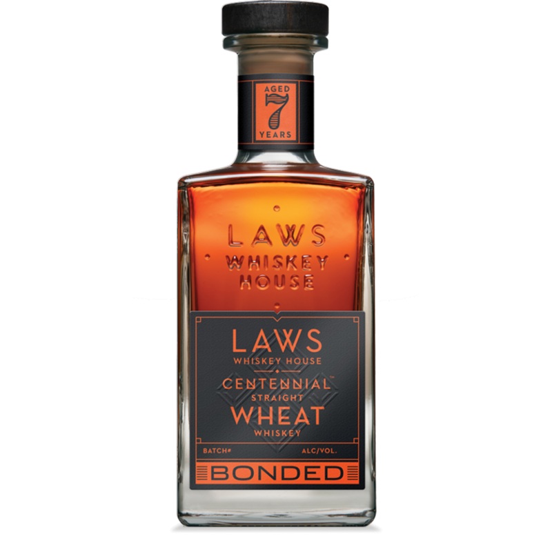 A.D. Laws Centennial Straight Wheat Bonded Whiskey 750ml