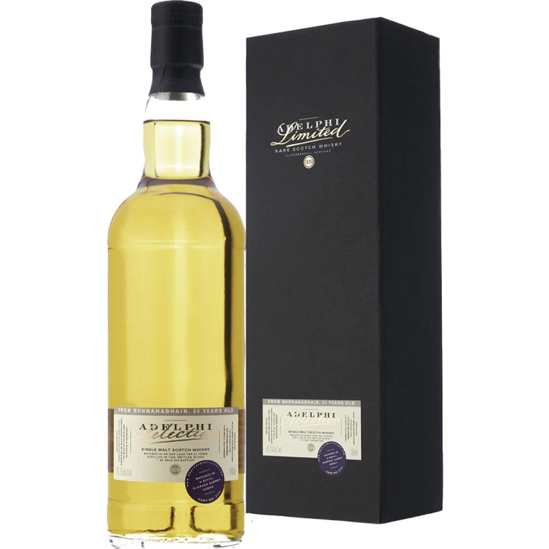 Adelphi Bunnahabhain 1998 24 Year Old Single Malt Scotch Whisky 700ml