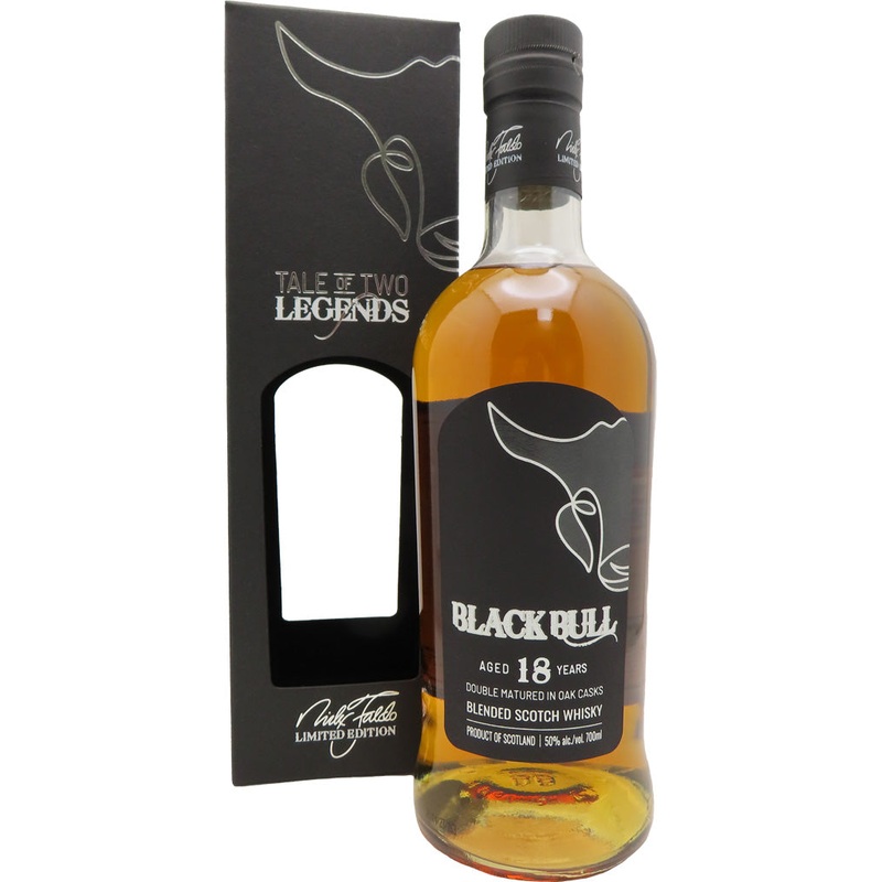Black Bull Tale of Two Legends Blended Scoth Whiskey 18 Year Old 700ml