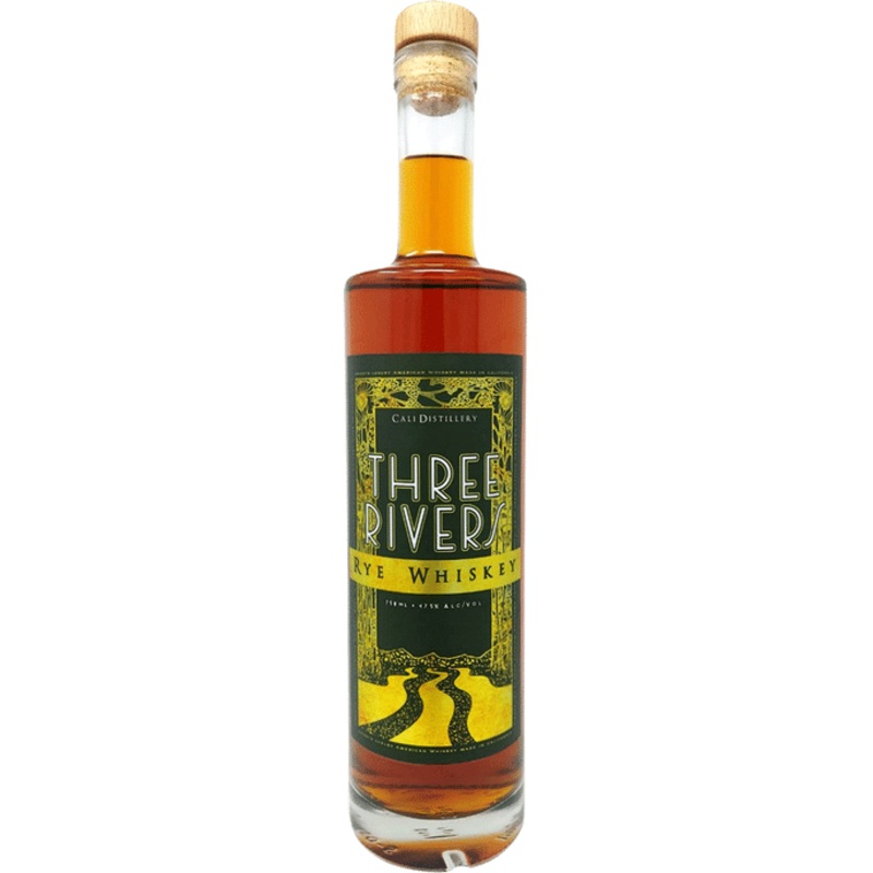 Cali Three Rivers Rye Whiskey 750ml