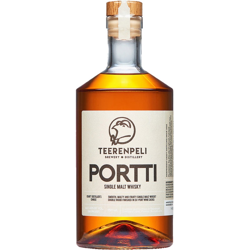 Teerenpeli Portti Wood Finish Single Malt Whisky 750ml