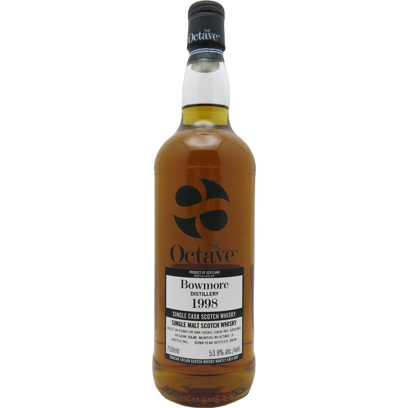 The Octave Bowmore 19 Year Old 1998 Single Cask Single Malt Whiky 750ml
