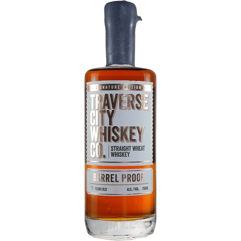 Traverse City Barrel Proof 5 Year Old Straight Wheat Whiskey 750ml