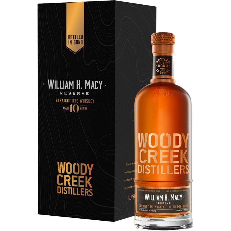 Woody Creek William H. Macy Reserve BIB Straight Rye Whiskey 750ml