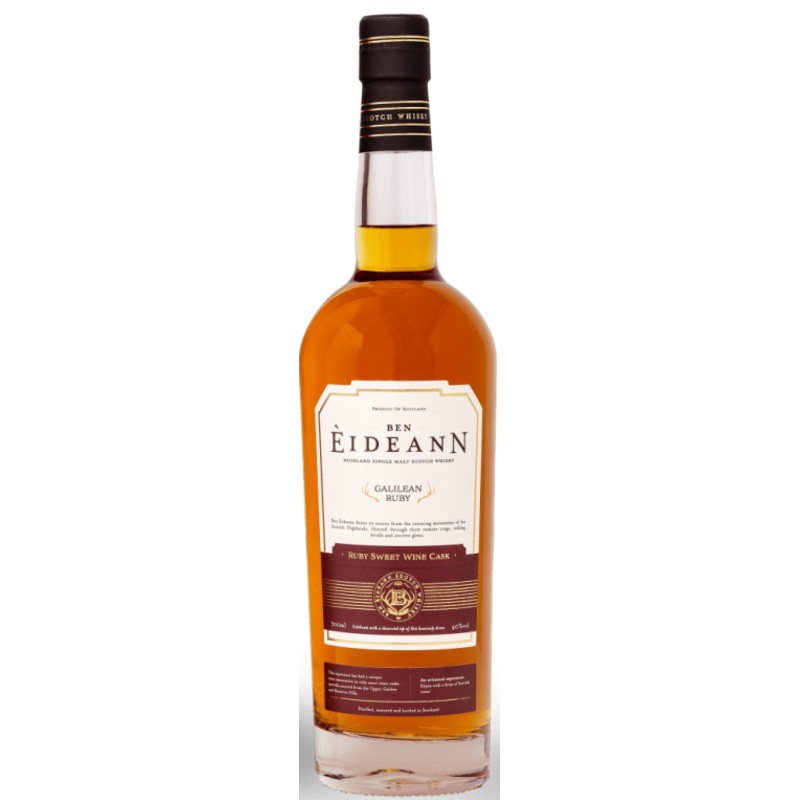 Ben Eideann Galilean Ruby Sweet Wine Cask Single Malt 750ml