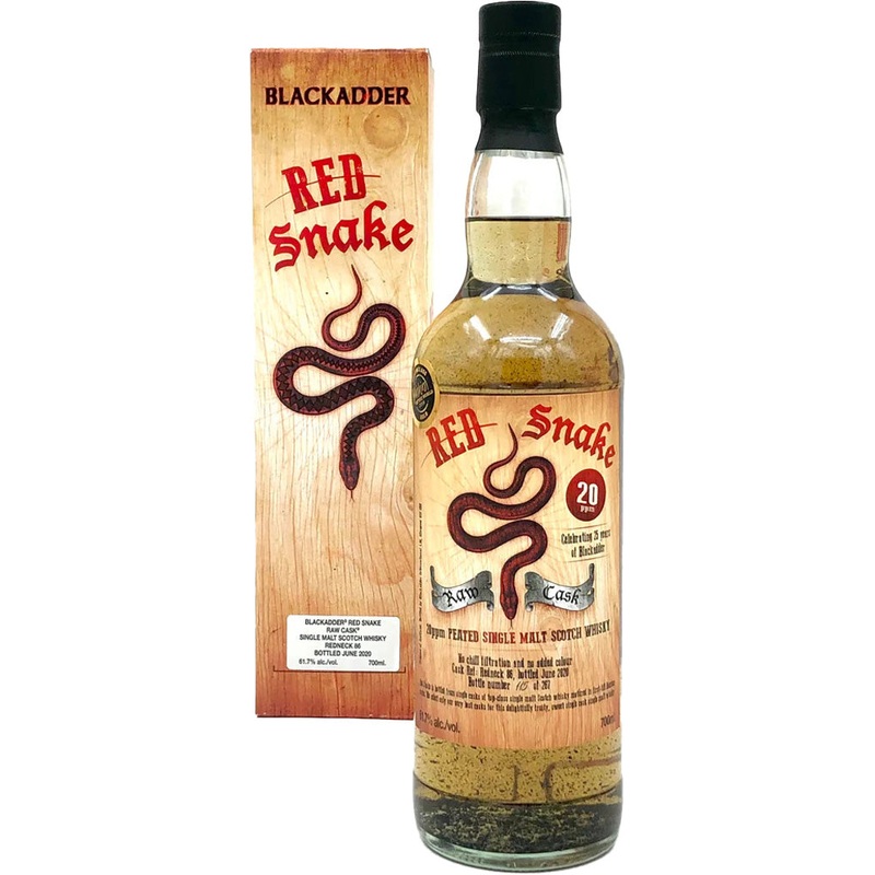 Blackadder Red Snake Raw Cask Peated Cask #86 Single Malt Whisky 700ml