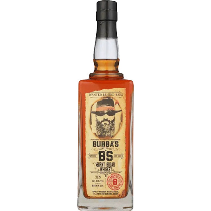 Bubba's Secret Stills Burnt Sugar Whiskey 750ml