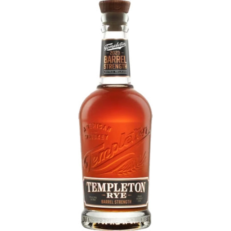 Templeton Rye Barrel Strength 750ml