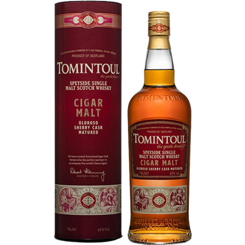 Tomintoul Single Malt Scotch Cigar Malt Oloroso Sherry Cask 750ml