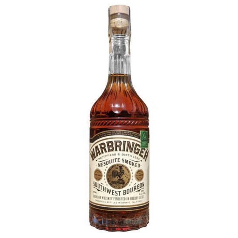 Warbringer Mesquite Smoked Southwest Bourbon Whiskey 750ml