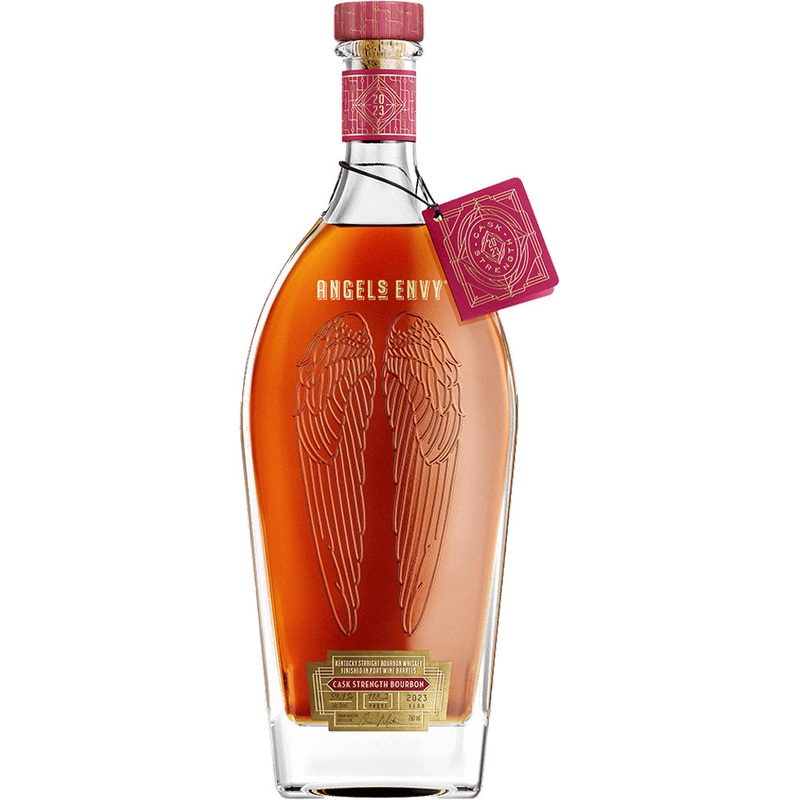 Angel's Envy Bourbon Whiskey Cask Strength Finished in Port Barrel 2023 750ml