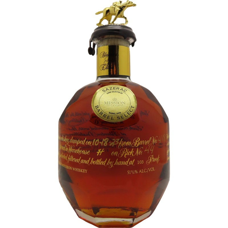 Blanton's Single Barrel Gold Edition Kentucky Bourbon "Mission Barrel Exclusive" 750ml