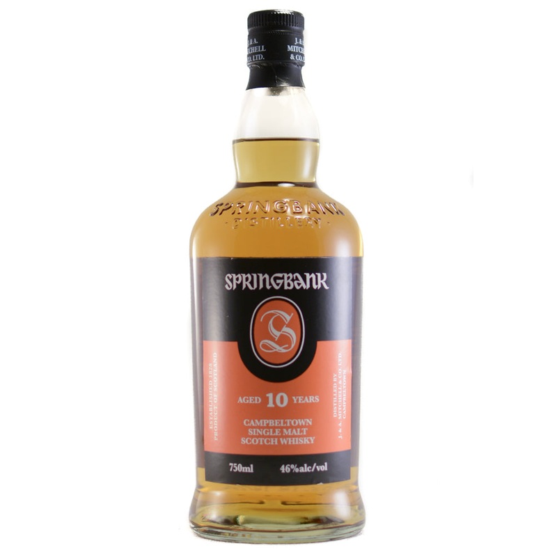 Springbank 10 Year Old Single Malt Whisky 700ml