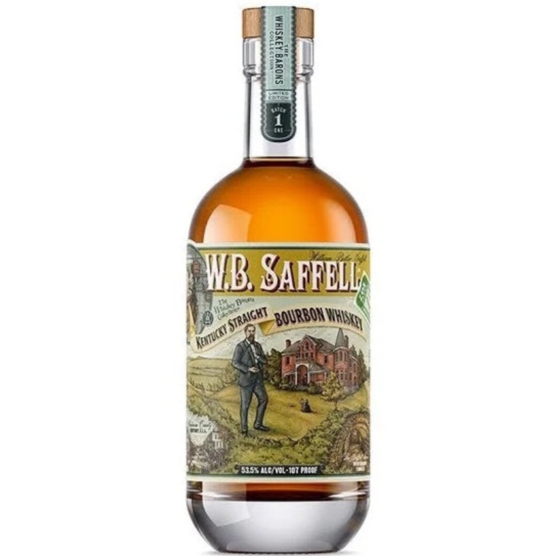W.B. Saffell Kentucky Straight Bourbon 107 proof 375ml