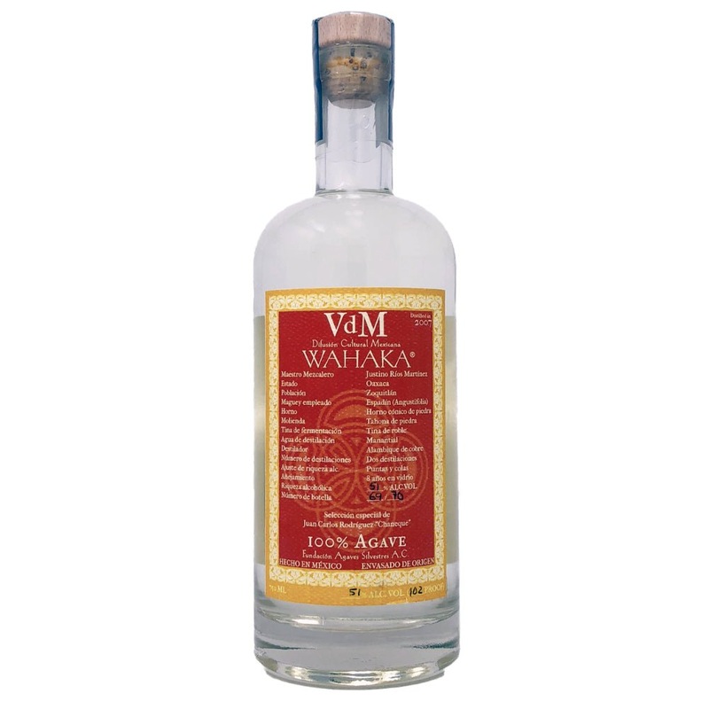 Wahaka VdM Mezcal Espadin 8 Year Old