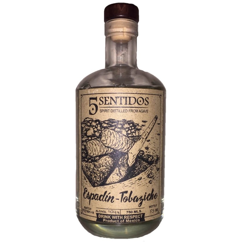 5 Sentidos Espadn Tobaziche Mezcal