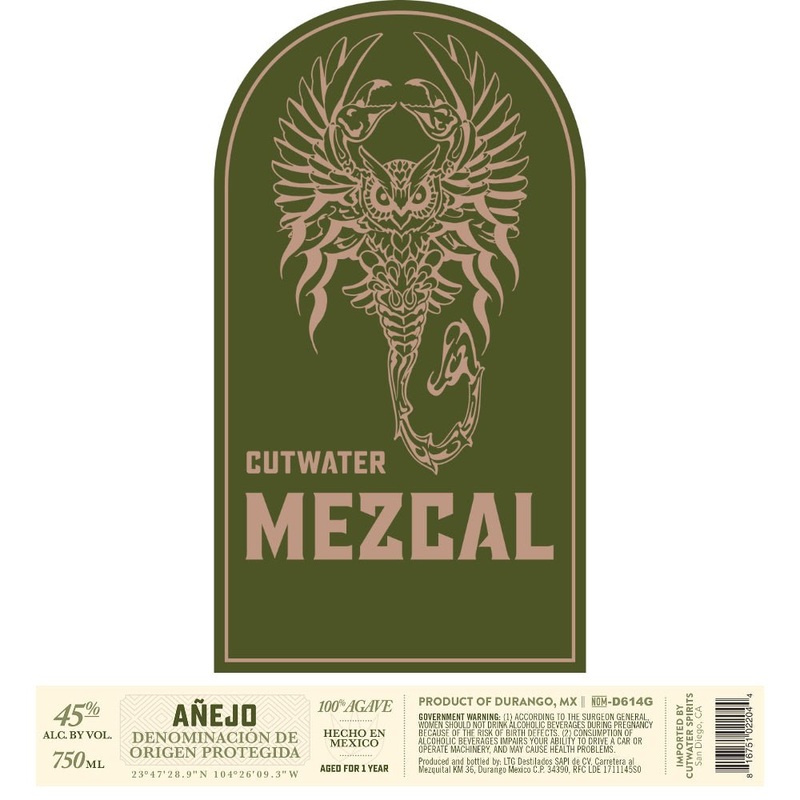 Cutwater Mezcal Aejo