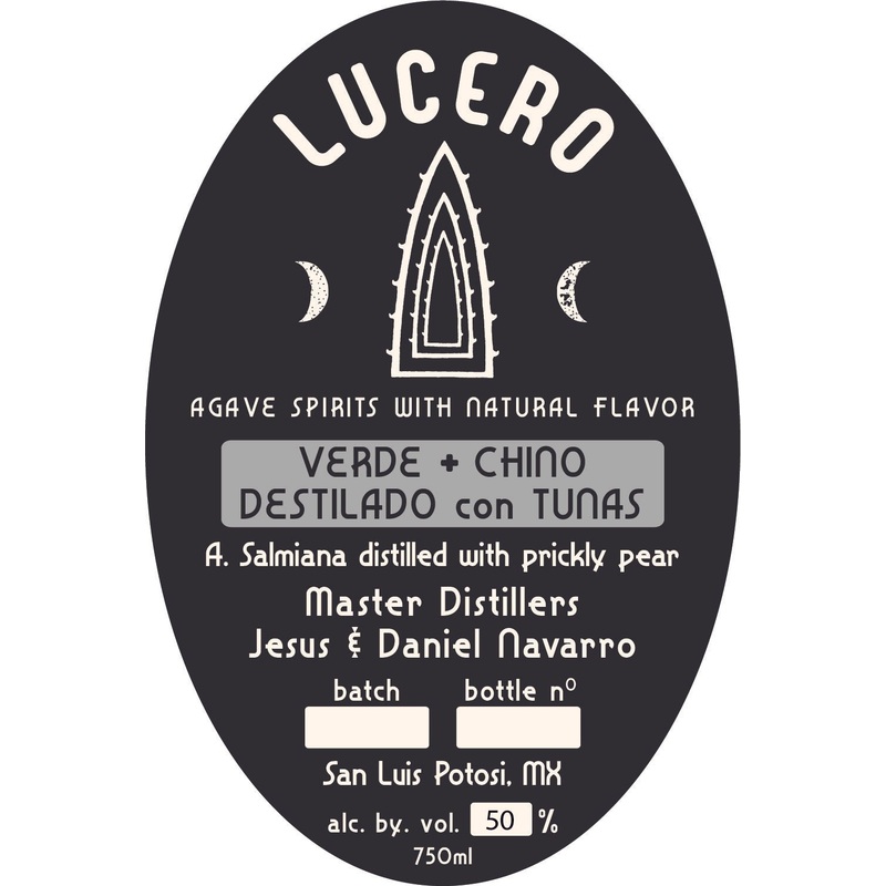 Lucero Verde + Chino Destilado con Tunas - A. Salmiana Distilled with Prickly Pear