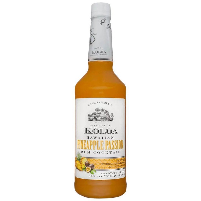 Kloa Hawaiian Pineapple Passion Rum Cocktail 1.75 Liter