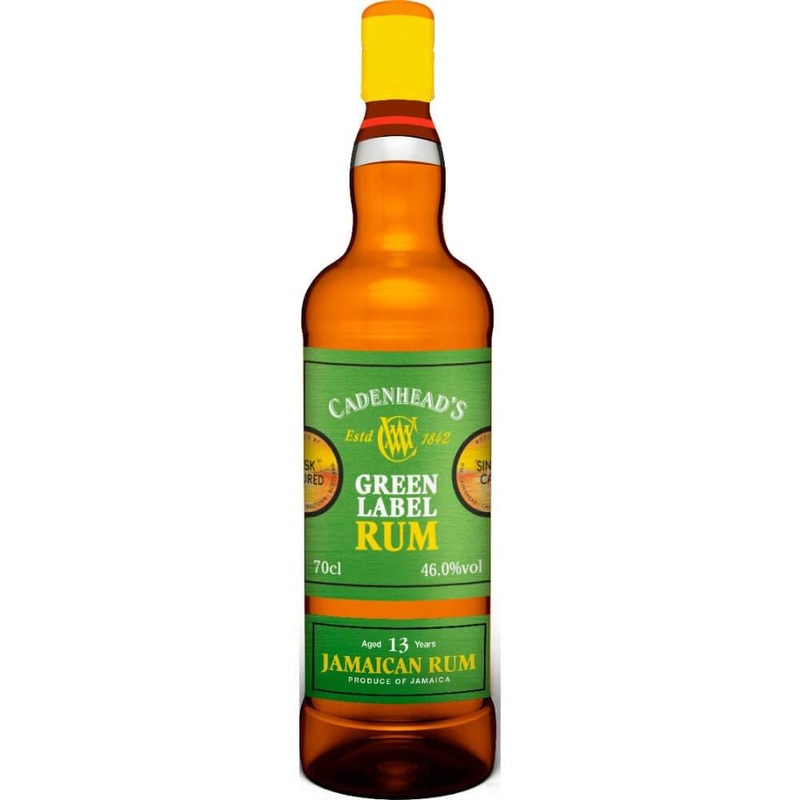 Cadenhead 13 Year Old Jamaican Rum Green Label
