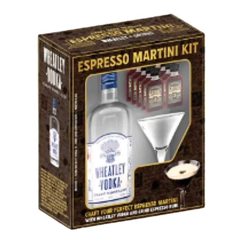 Espresso Martini Kit Featuring Wheatley Vodka and Grind Espresso Rum