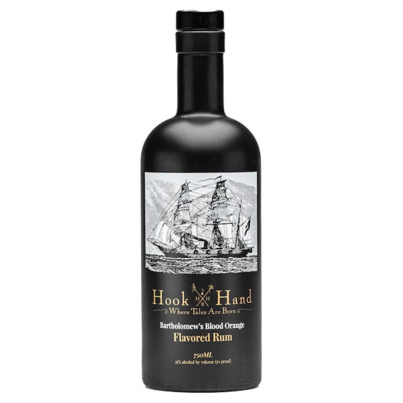 Hook Hand Bartholomews Blood Orange Flavored Rum