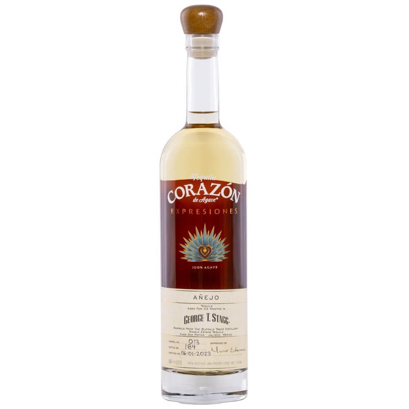 Tequila Corazn Expresiones George T. Stagg Aejo 2023 Release